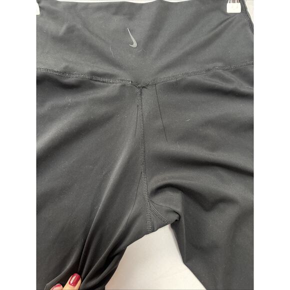 Nike Dri Fit Women's Large Leggings Hi Waisted Workout Gym Yoga Pilates Running - Picture 3 of 8